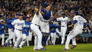Dodgers Victory Celebration Wallpaper