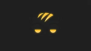 Dokkaebi Rainbow Six Siege Icon Glowing Orange Wallpaper