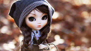 Doll With Braided Hair Wallpaper