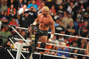 Dolph Ziggler Action Figure In Dynamic Pose Wallpaper