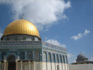 Dome Of The Rock Sky Wallpaper