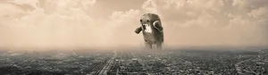 Domo Monster Dual Monitor Wallpaper