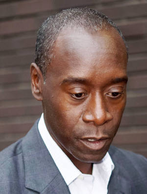 Don Cheadle Looks Down Wallpaper