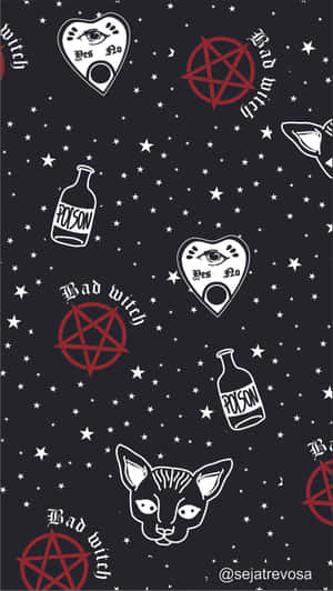 Don't Be Afraid Of The Halloween Witch, Embrace The Style! Wallpaper