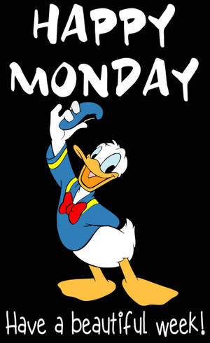 Donald Duck Happy Monday Wallpaper
