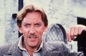 Donald Sutherland Classic Portrait Wallpaper