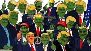 Donald Trump Pepe Dank Meme Wallpaper