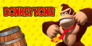 Donkey Kong - Classic Arcade Action Wallpaper