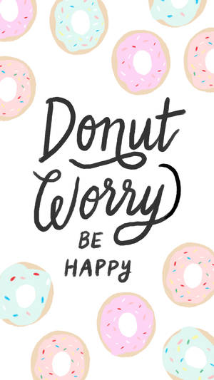 Donuts Cute Iphone Lock Screen Wallpaper