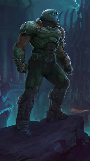 Doom Eternal Doomguy Wallpaper