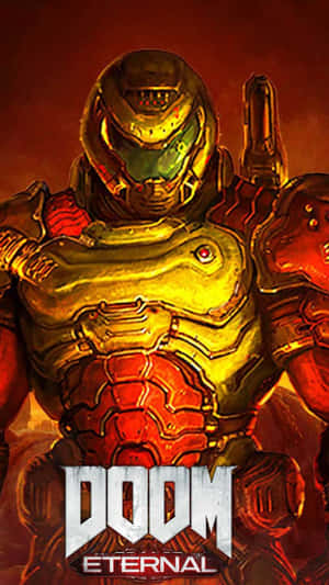 Doom Eternal Iphone Lock Screen Wallpaper