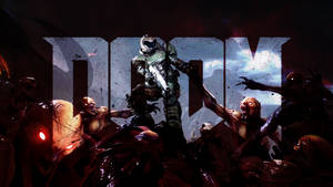 Doom Game Dark Art Wallpaper