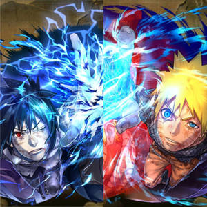 Dope Anime Naruto And Sasuke Wallpaper