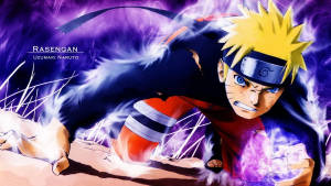 Dope Anime Naruto With Tails Wallpaper