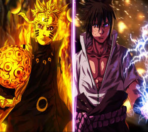 Dope Anime Six Paths Form Wallpaper