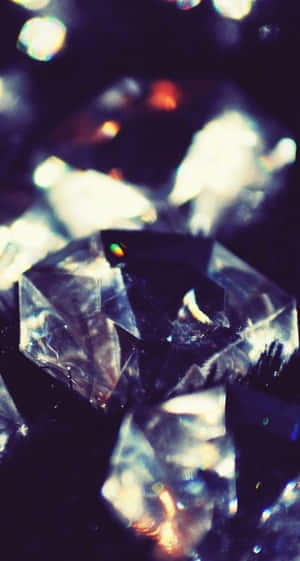 Dope Close Up Diamonds Tumblr Wallpaper Wallpaper