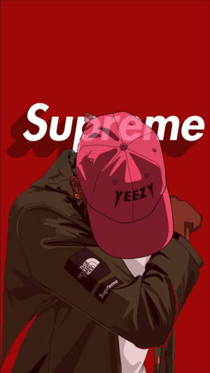 Dope Supreme Dab Pose Wallpaper