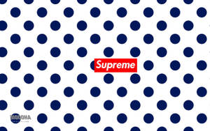 Dope Supreme Polka Dots Wallpaper