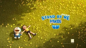 Doraemon And Nobita Autumn Ground Wallpaper