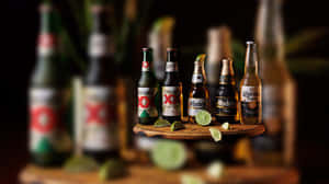 Dos Equis Beer Selection Wallpaper