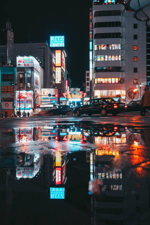 Dotonbori Osaka At Night Wallpaper