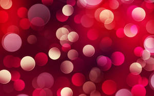 Dotted Red Screen Wallpaper