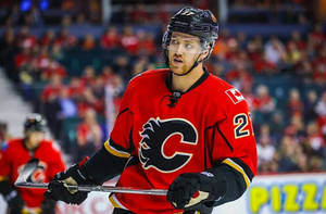 Dougie Hamilton Calgary Flames Vs. Montreal Canadiens Wallpaper
