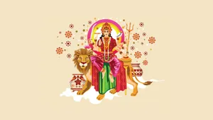 Download Durga Mata Hd Wallpaper Wallpaper