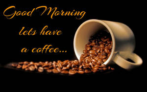 Download Good Morning With Coffee Wallpaper Wallpaper
