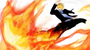 Download Sanji One Piece Aesthetic Wallpaper