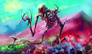 Download Skeleton Wallpaper Wallpaper