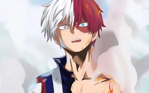 Download Todoroki Wallpaper Wallpaper