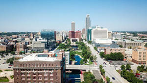 Downtown Omaha Cityscape Wallpaper