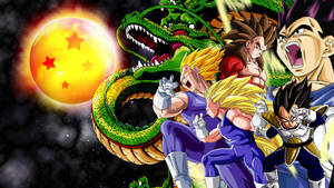 Dragon Ball And Vegeta Wallpaper