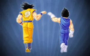 Dragon Ball Fist Bump Wallpaper