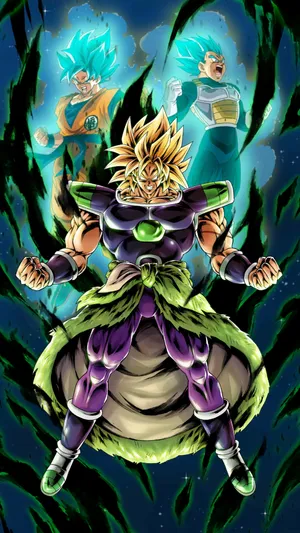 Dragon Ball Super Broly Super Saiyan Form Wallpaper