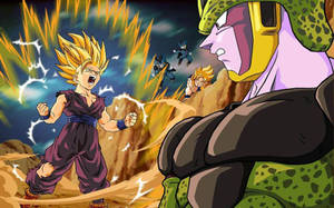 Dragon Ball Z Gohan And Cell Wallpaper