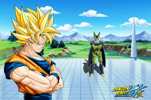 Dragon Ball Z Goku And Cell Wallpaper