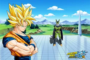 Dragon Ball Z Goku And Cell Wallpaper