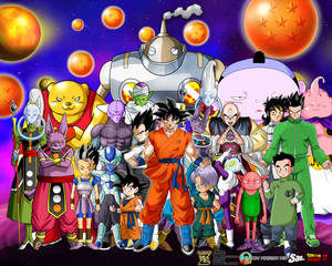 Dragon Ball Z Goku Goten Art Wallpaper