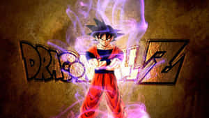 Dragon Ball Z Goku With Pink Aura Wallpaper