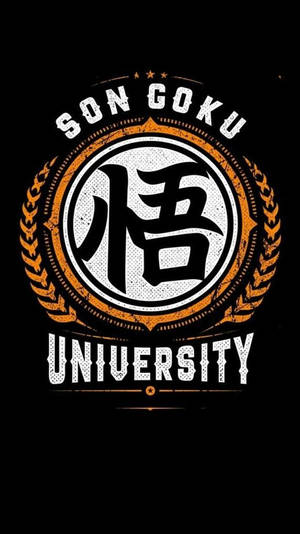 Dragon Ball Z Logo Goku University Wallpaper
