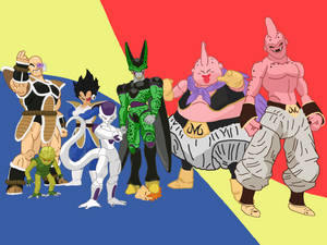 Dragon Ball Z Main Villains Wallpaper