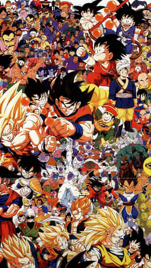 Dragon Ball Z Phone Screen Theme Wallpaper