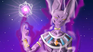 Dragon Ball Z's Beerus Charges Up Wallpaper
