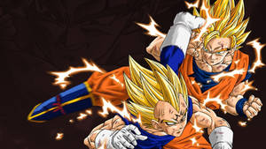 Dragon Ball Z Vegeta And Goku Wallpaper