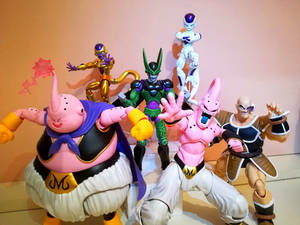 Dragon Ball Z Villain Figures Wallpaper