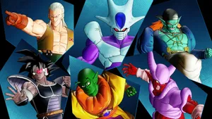 Dragon Ball Z Villain Frames Wallpaper