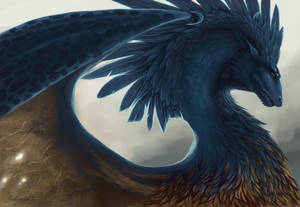 Dragon Bird Fantasy Wallpaper