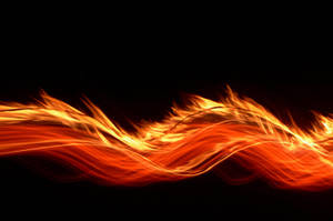 Dragon Emitting Red Fire Wallpaper